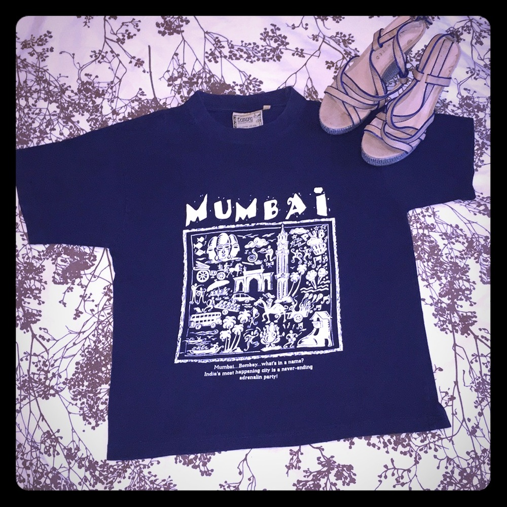 Men’s Mumbai Navy blue tee